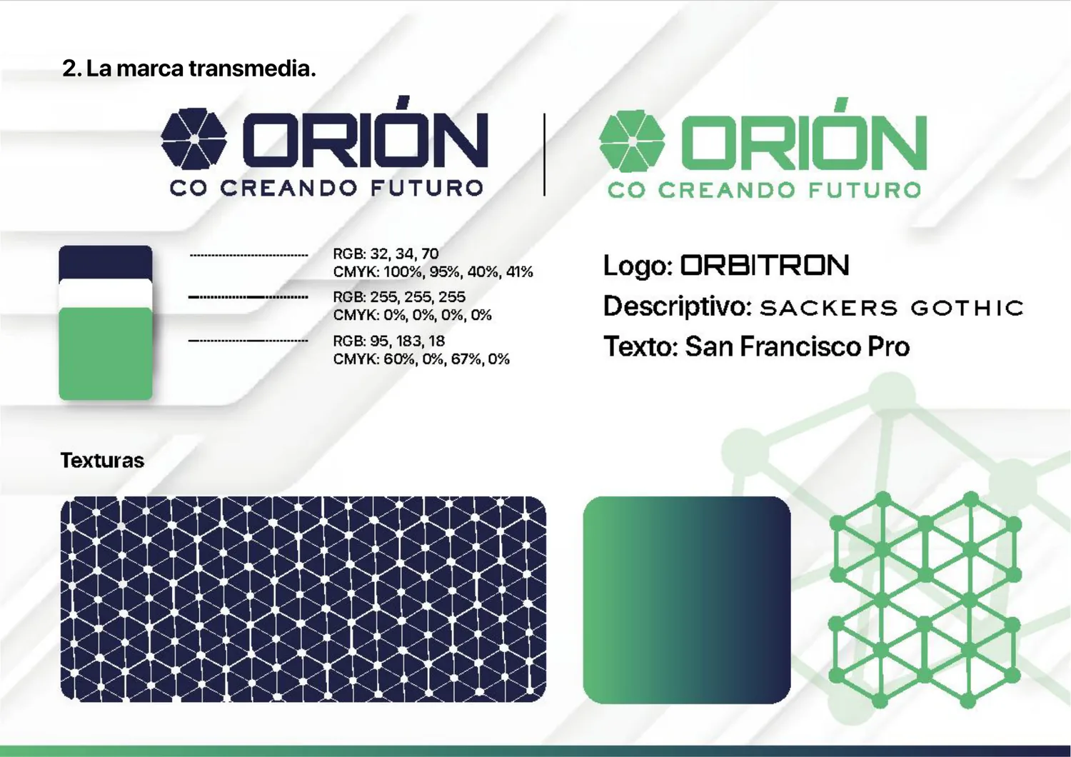 Sistema visual ORIÓN